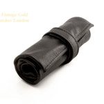 Soft Leather Watch Roll – Black mobile navigation (3)