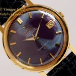 Omega Constellation 18K Blue Dial 1966 mobile navigation (1)