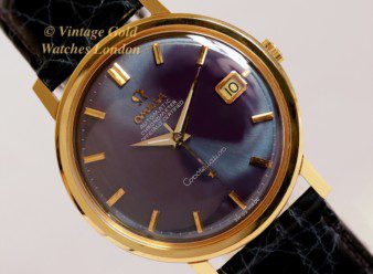 Omega Constellation 18K Blue Dial 1966