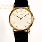 Patek Philippe 18ct Ultra-Thin Ref. 3498 1966 + Original Gold Buckle & Boxes mobile navigation (5)