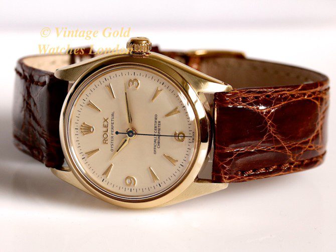 Rolex Oyster Perpetual 9ct 1955 ‘Explorer’ Dial (13)