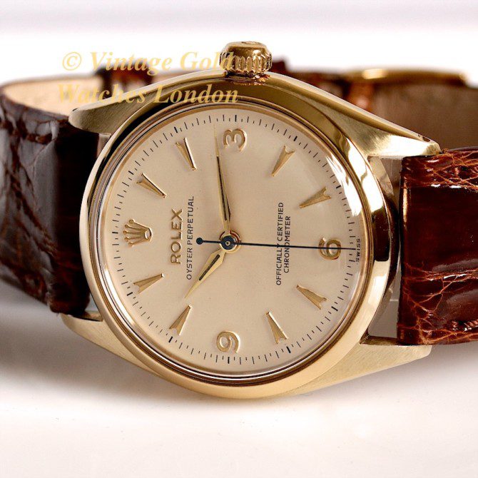 Rolex Oyster Perpetual 9ct 1955 ‘Explorer’ Dial (29)