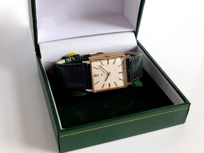 Zenith 18ct Pink Gold Classic 1962 – Unisex (2)