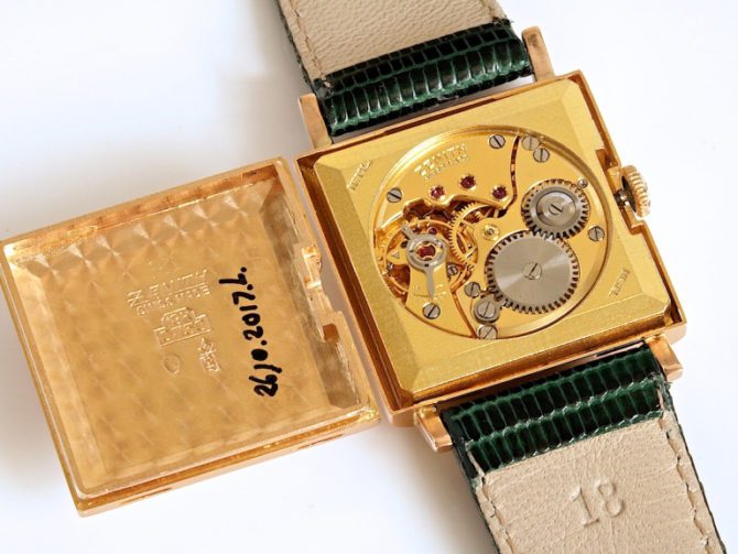 Zenith 18ct Pink Gold Classic 1962 – Unisex (3)