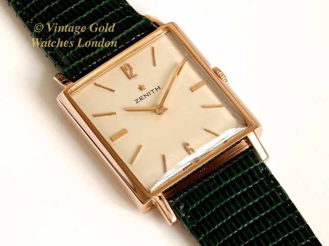 Zenith 18ct Pink Gold Classic 1962 – Unisex (29)
