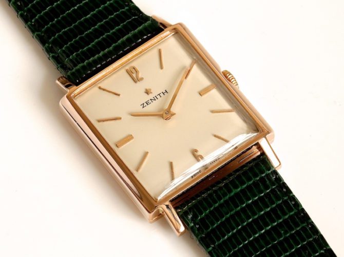 Zenith 18ct Pink Gold Classic 1962 – Unisex (5)