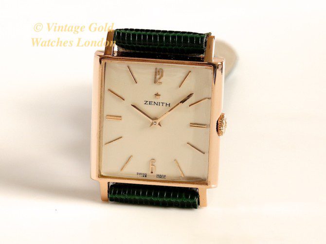 Zenith 18ct Pink Gold Classic 1962 – Unisex (25)
