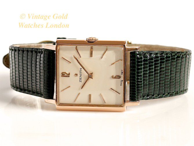 Zenith 18ct Pink Gold Classic 1962 – Unisex (27)