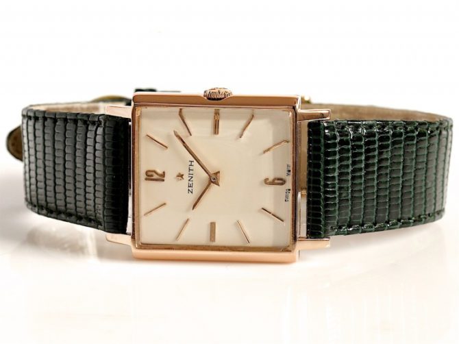 Zenith 18ct Pink Gold Classic 1962 – Unisex (9)