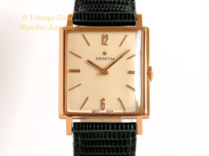 Zenith 18ct Pink Gold Classic 1962 – Unisex (21)