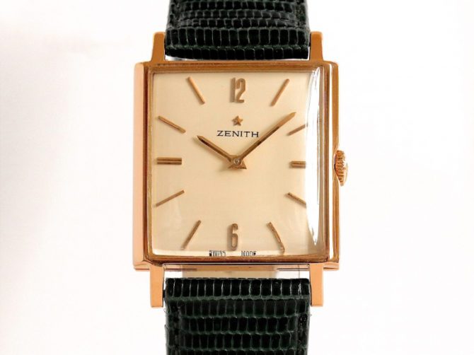 Zenith 18ct Pink Gold Classic 1962 – Unisex (13)