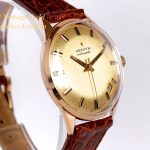 Zenith Automatic 1970 18ct Pink Gold Semi Hi-Beat mobile navigation (5)