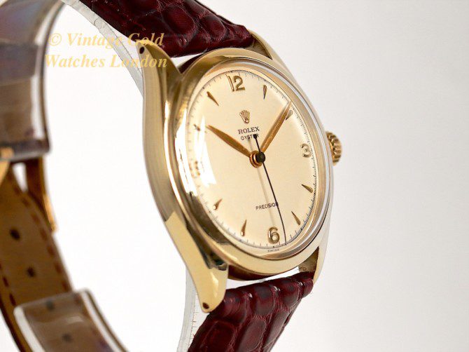 Rolex Oyster Precision 10ct 1951, ‘Explorer’ Style ‘3-6-9’ Dial (5)