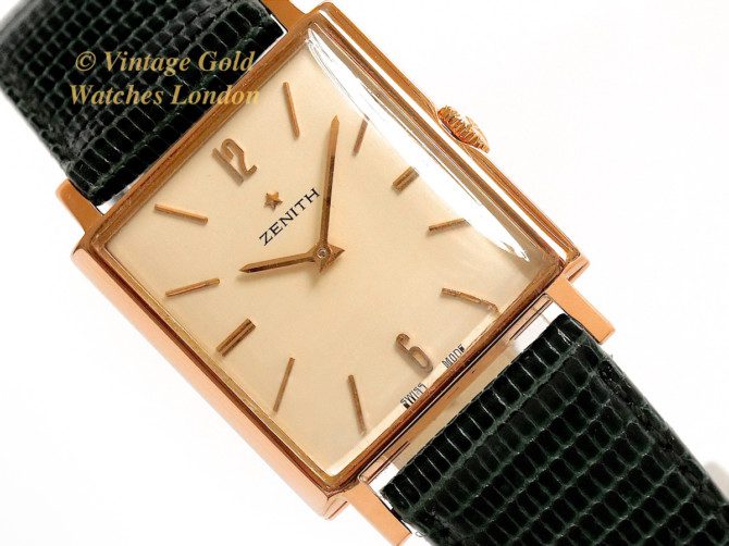 Zenith 18ct Pink Gold Classic 1962 – Unisex (15)