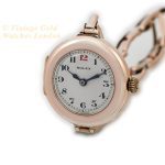 Ladies Rolex Cocktail Watch 9ct Pink Gold Cal.9¾ 1914 mobile navigation (6)