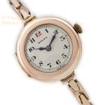Ladies Rolex Cocktail Watch 9ct Pink Gold Cal.9¾ 1914 mobile navigation (1)