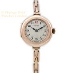 Ladies Rolex Cocktail Watch 9ct Pink Gold Cal.9¾ 1914 mobile navigation (4)