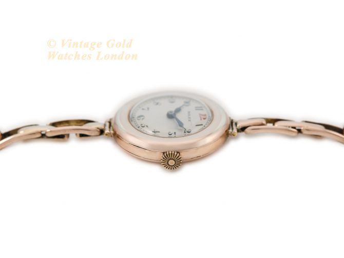 Ladies Rolex Cocktail Watch 9ct Pink Gold Cal.9¾ 1914 (9)