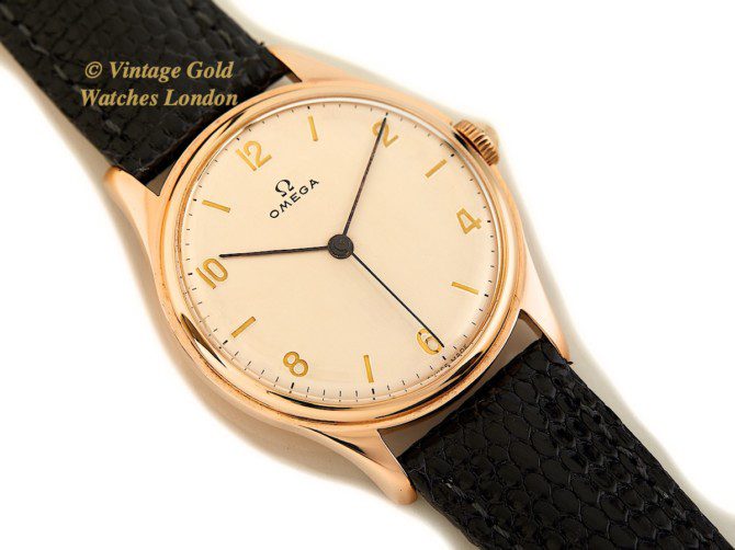 Omega Cal.30 T2 SC 18ct Pink Gold 1945 36mm (30)