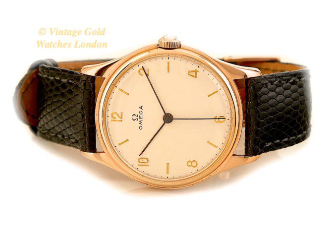 Omega Cal.30 T2 SC 18ct Pink Gold 1945 36mm (28)