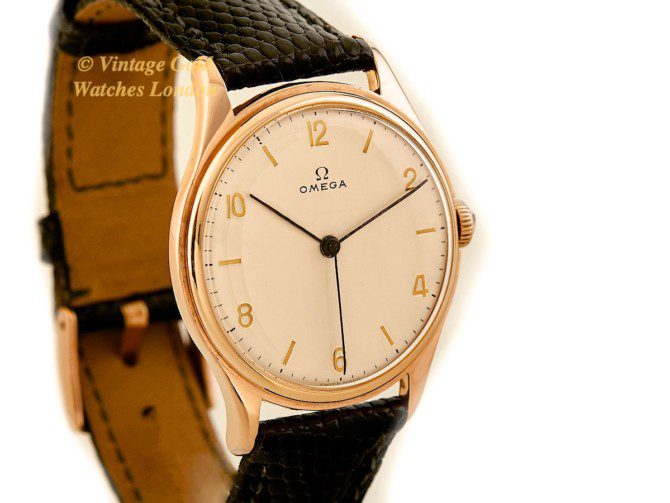 Omega Cal.30 T2 SC 18ct Pink Gold 1945 36mm (20)