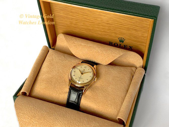 Rolex Perpetual Chronometer Automatic, Model Ref.04104, 9ct 1957 – Rare (40)