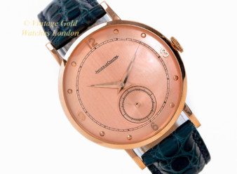 Jaeger-LeCoultre Cal.449/3C 18ct Pink Gold 1944 Oversize