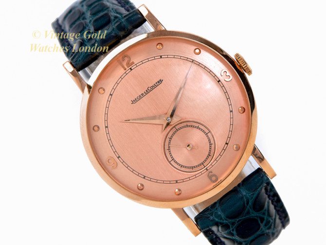 Jaeger-LeCoultre Cal.449/3C 18ct Pink Gold 1944 Oversize (1)