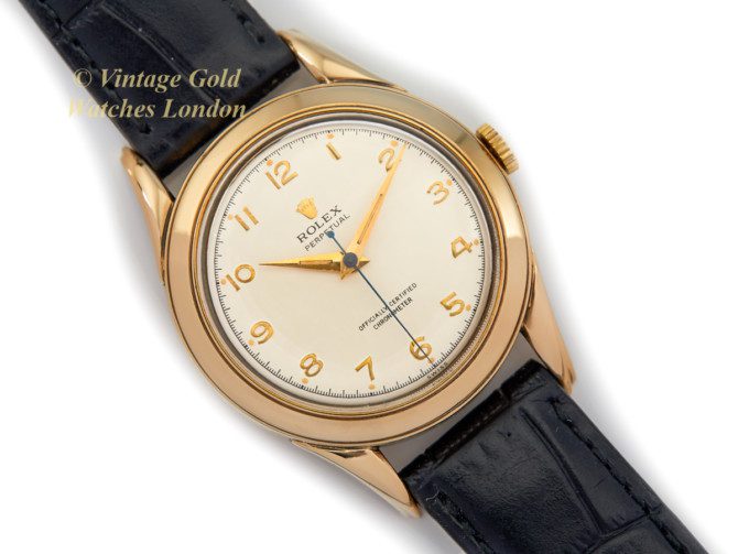 Rolex Perpetual Chronometer Automatic, Model Ref.04104, 9ct 1957 – Rare (30)