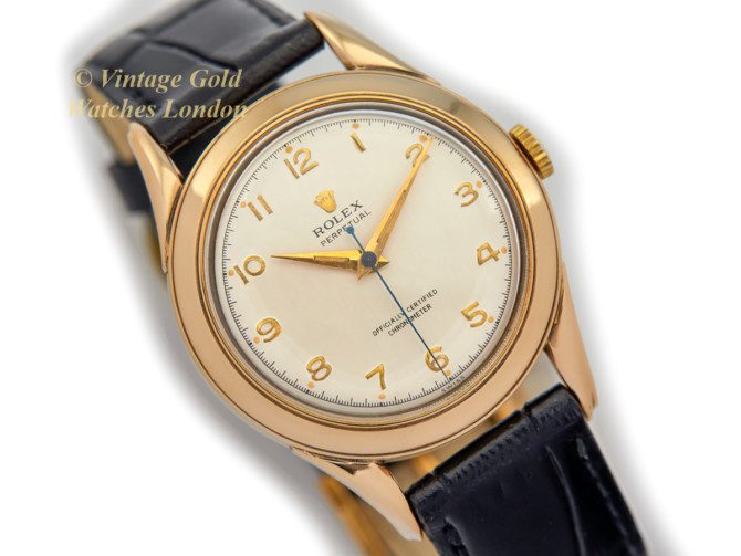 Rolex Perpetual Chronometer Automatic, Model Ref.04104, 9ct 1957 – Rare (18)