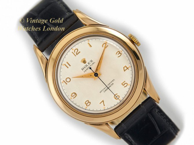 Rolex Perpetual Chronometer Automatic, Model Ref.04104, 9ct 1957 – Rare (16)