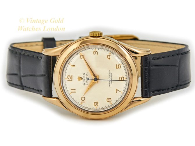 Rolex Perpetual Chronometer Automatic, Model Ref.04104, 9ct 1957 – Rare (28)