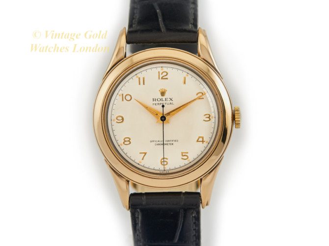 Rolex Perpetual Chronometer Automatic, Model Ref.04104, 9ct 1957 – Rare (22)