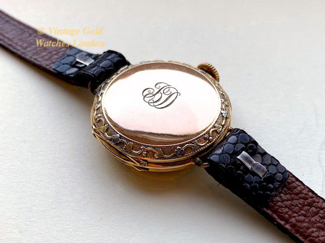 Breguet 18ct Pink Gold ‘Trois Couleurs’, Gold Guilloche Dial, c1910 (47)