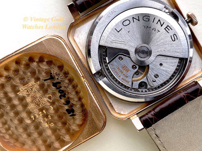 Longines Automatic ‘Cioccolatone’ 18ct Pink Gold 1963 (38)