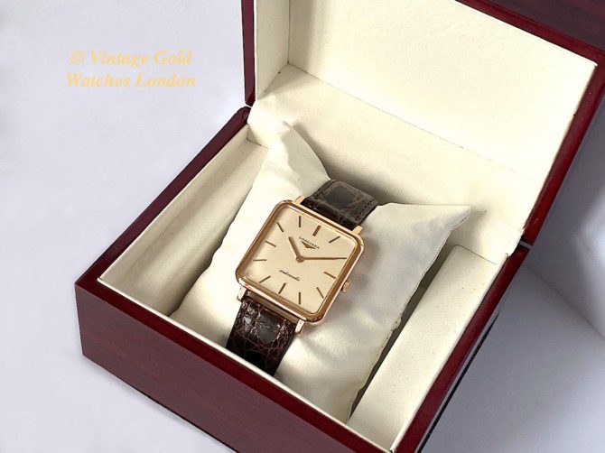 Longines Automatic ‘Cioccolatone’ 18ct Pink Gold 1963 (40)