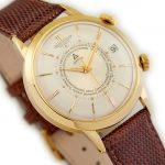 Jaeger-LeCoultre Cal.825 Memovox World Timer Automatic 18ct 1964 mobile navigation (2)