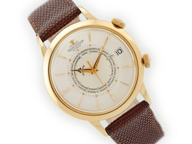 Jaeger-LeCoultre Cal.825 Memovox World Timer Automatic 18ct 1964 (1)