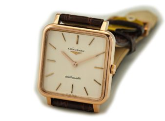 Longines Automatic ‘Cioccolatone’ 18ct Pink Gold 1963