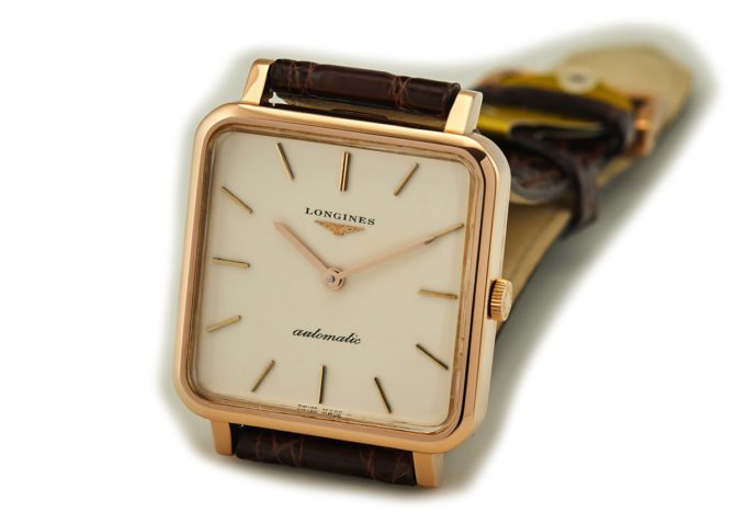 Longines Automatic ‘Cioccolatone’ 18ct Pink Gold 1963 (4)