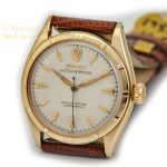 Rolex Oyster Perpetual Thunderbird Bezel, Bubbleback 10ct 1952 mobile navigation (6)