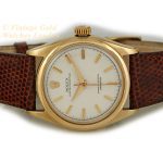 Rolex Oyster Perpetual Bubbleback 14ct 1955 mobile navigation (7)