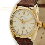 Rolex Oyster Perpetual Bubbleback 14ct 1955 mobile navigation (5)