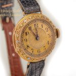Breguet 18ct Pink Gold ‘Trois Couleurs’, Gold Guilloche Dial, c1910 mobile navigation (23)
