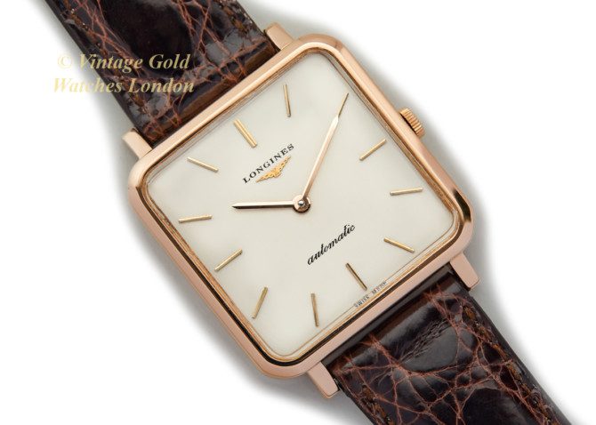 Longines Automatic ‘Cioccolatone’ 18ct Pink Gold 1963 (30)