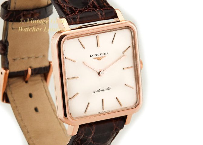 Longines Automatic ‘Cioccolatone’ 18ct Pink Gold 1963 (20)