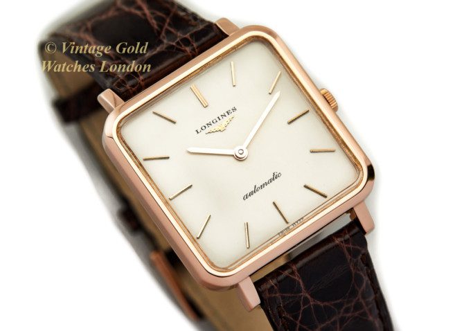 Longines Automatic ‘Cioccolatone’ 18ct Pink Gold 1963 (18)