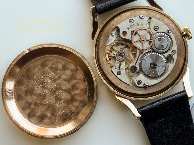 Ladies Rolex Precision 9ct 1955 Fancy Lugs (38)