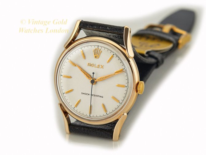 Ladies Rolex Precision 9ct 1955 Fancy Lugs (26)