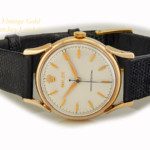 Ladies Rolex Precision 9ct 1955 Fancy Lugs mobile navigation (28)
